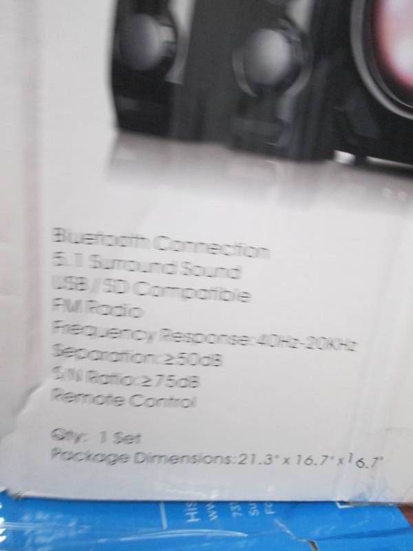 befree 5.1 surround bt connection o...
