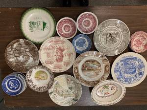 lot 176 image: Fun Fusion of Transferware (C1)
