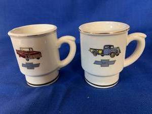 lot 184 image: 1961 Truck Sales Honor Club Mugs (B2)