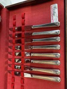lot 214 image: Silverplated Flatware - Prestige (A3)