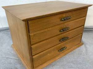 lot 218 image: 4 Drawer Flatware Chest (A1)