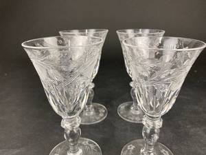 lot 93 image: Set of 7 Cut Glass Gems  (K3)