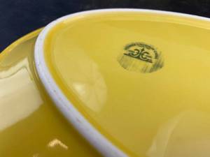 lot 96 image: Homer Laughlin Yellow Restaurant Ware and Fiesta Ware  (K3)
