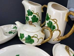 lot 117 image: California Poppy Trail by Metlox Dinnerware