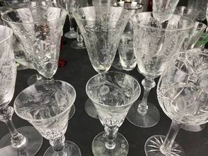 lot 94 image: Large Collection of Assorted Stemware   (K3)