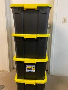 lot 253 image: Heavy Duty Totes by Sterilite - 4