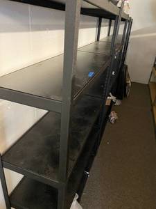lot 267 image: Storage Shelves Set of Two - #1