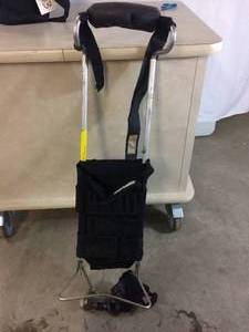 lot 15 image: MSRP $300-$600 EMS Biomed Emergency Traction Adult Leg Splint - Great Condition