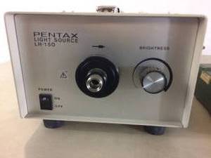lot 18 image: Pentax LH-150 Light Source and Fluke 8040A Benchtop Digital Multimeter - Great Working Condition