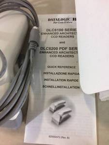 lot 32 image: Datalogic DLC6100 Barcode Reader and Denso HC36DTU-K Handy Scanner - Appear New 