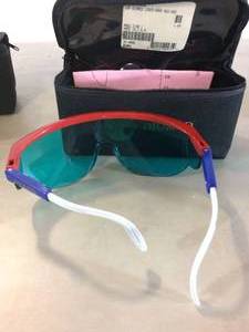 lot 36 image: MSRP $$$ Diomed Laser-Gard Laser Blocking Sunglasses - Appear New In Case