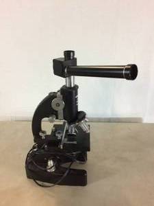 lot 43 image: WOW Vintage Unitron Phase MPH-DDS Microscope with 3 Objectives - Great Working Condition