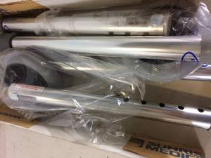 lot 50 image: 2 Boxes NEW Replacement Casters Walker Wheels
