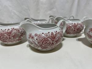 Wood & Sons Floral - Pink - 6 Creamers