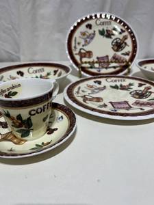 Roy Kirkham - Coffee - Set of 18 Dish Set