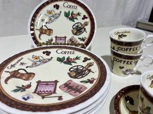 Roy Kirkham - Coffee Set of 18 Dish Set