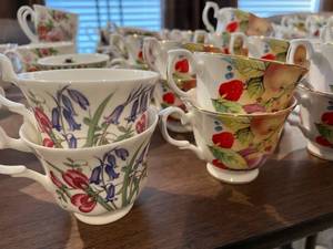 Lot #3 - Tea Cups and Saucers