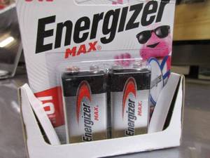 Energizer Max 9V Batteries