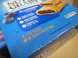 Blueberry Nutrigrain Bars