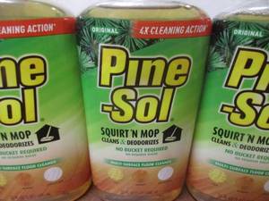 Pine Sol Squirt and Mop