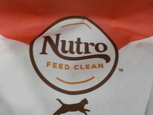 3 - 5 lb. Bags Nutro Adult Cat Food...