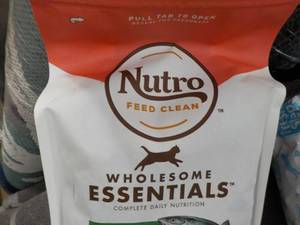 3 - 5 lb. Bags Nutro Adult Cat Food...