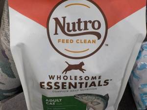 3 - 5 lb. Bags Nutro Adult Cat Food...