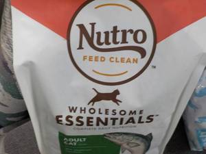 3 - 5 lb. Bags Nutro Adult Cat Food...