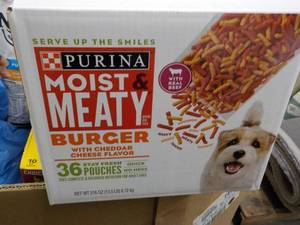 Purina Moist and Meaty Burger Dog F...