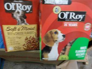 2 Boxes Ol Roy Dog food...