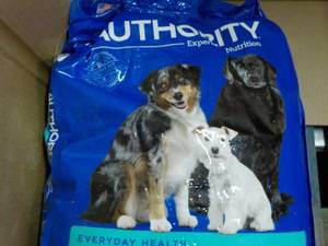 Authority 34 lbBag Dog Food...