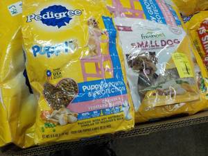 Pedigree Puppy food and Freshpet Do...