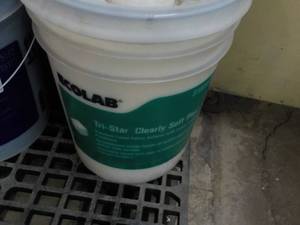 5 Gallon Pail Ecolab Tri Star Clear...