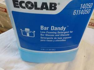 1 Gallon Jug Ecolab Bar Dandy LowFo...