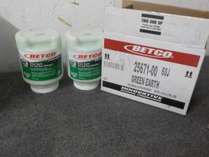 Case of 2 - 4 lbJugs Betco Green Ea...
