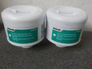 2 Ecolab 6 lbJugs Low Temp Laundry ...