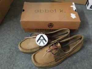 Abbotk Mens Loafers size 10...