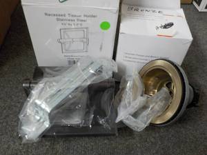 Recessed Stainless Steel Tissue Hol...