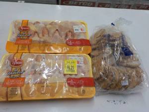 2 Frozen Pkgs Chicken Drumsticks an...