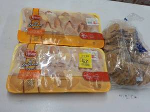 2 Frozen Pkgs Chicken Drumsticks an...