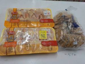 2 Frozen Pkgs Chicken Drumsticks an...