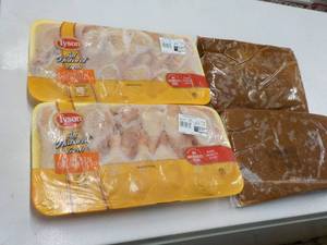 2 Frozen Pkgs Chicken Drumsticks an...