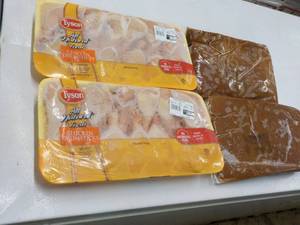 2 Frozen Pkgs Chicken Drumsticks an...