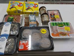 Assortment of Frozen Food...