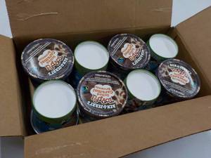 8 Tubs Ben and Jerrys Salted Carme...