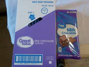 Box of 12 - 3.5 oz Milk Chocolate B...