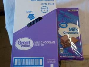 Box of 12 - 3.5 oz Milk Chocolate B...