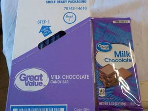Box of 12 - 3.5 oz Milk Chocolate B...