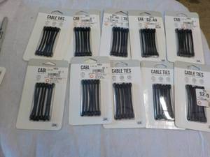 10 pkgs Cable Ties...