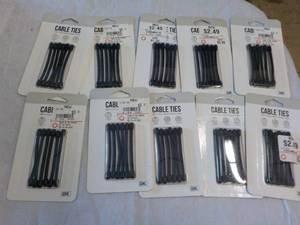 10 pkgs Cable Ties...